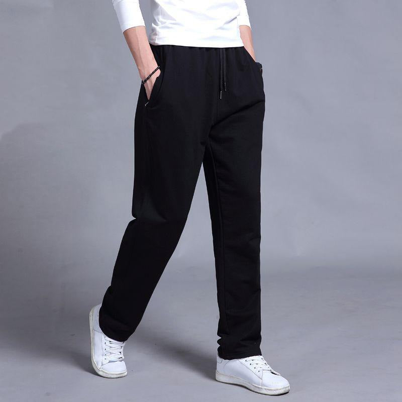 Men's Knit Oversized Sportswear Jogging Sweatpants-Legletic