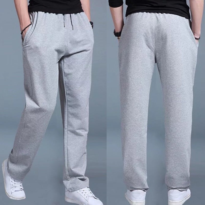 Men's Knit Oversized Sportswear Jogging Sweatpants-Legletic