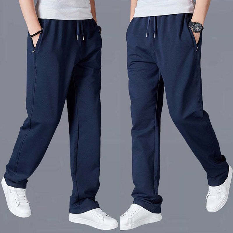 Men's Knit Oversized Sportswear Jogging Sweatpants-Legletic