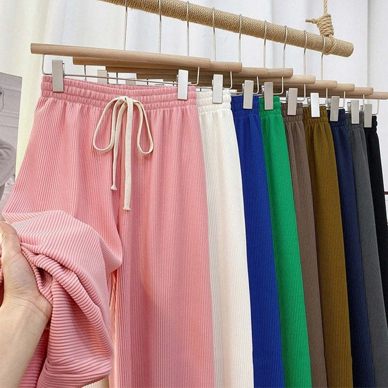 Women's High Waist Wide Leg Pants-Legletic