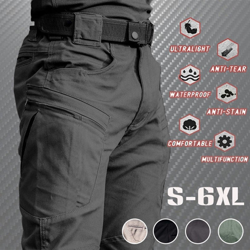 Men's Outdoor Waterproof Tactical Cargo Pants-Legletic