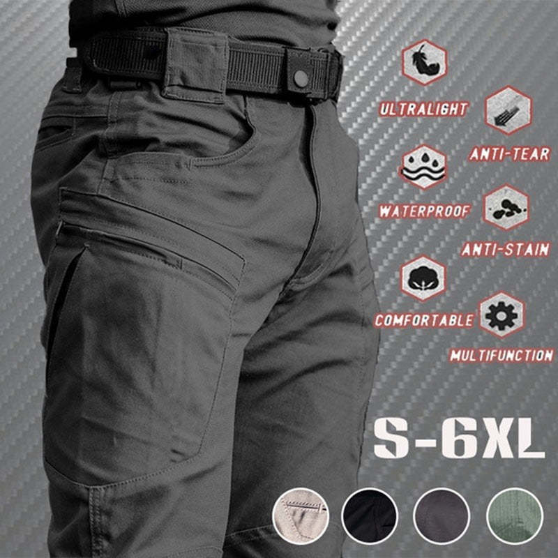 Men's Outdoor Waterproof Tactical Cargo Pants-Legletic