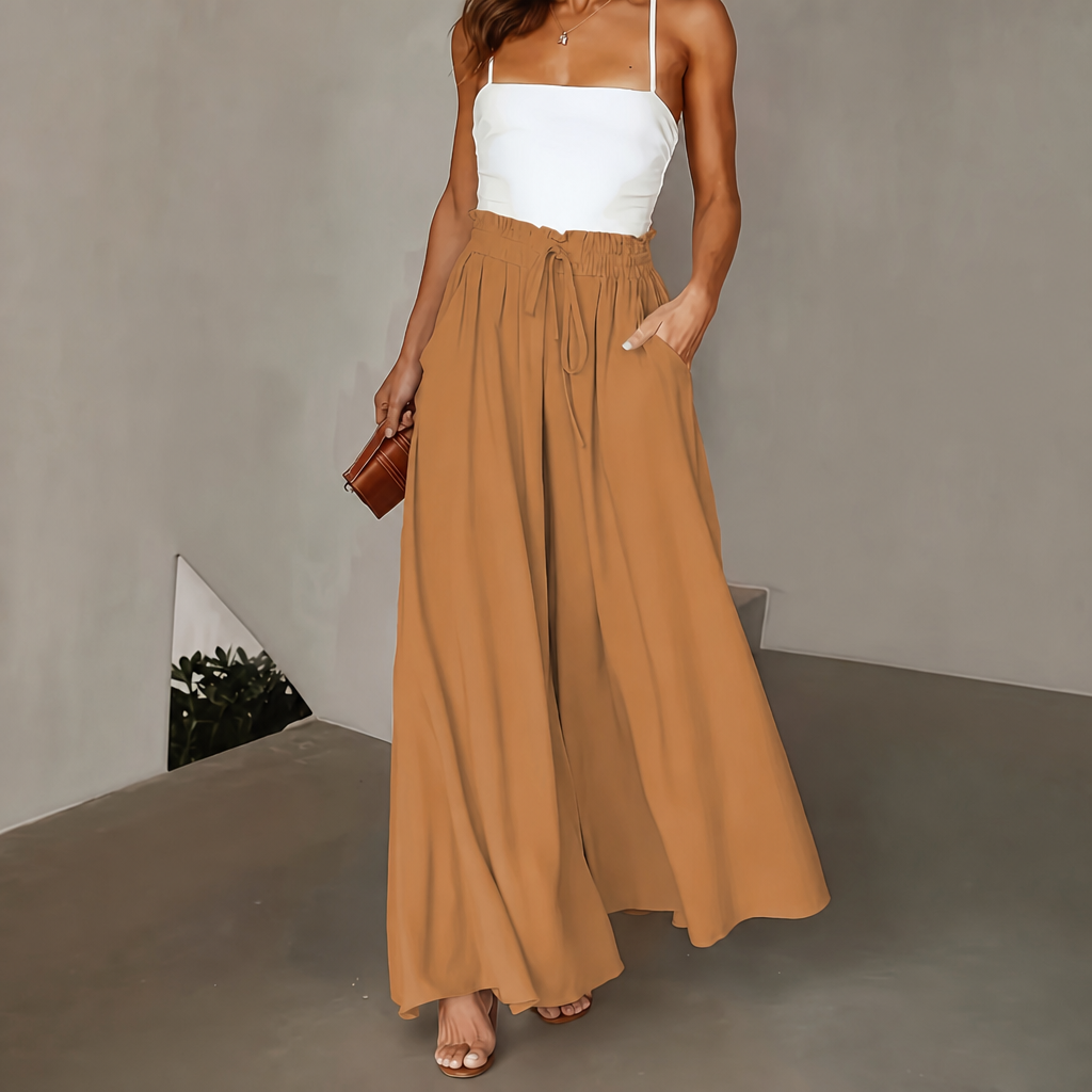 Wide Loose Spring Summer Fashion High Pants For Women