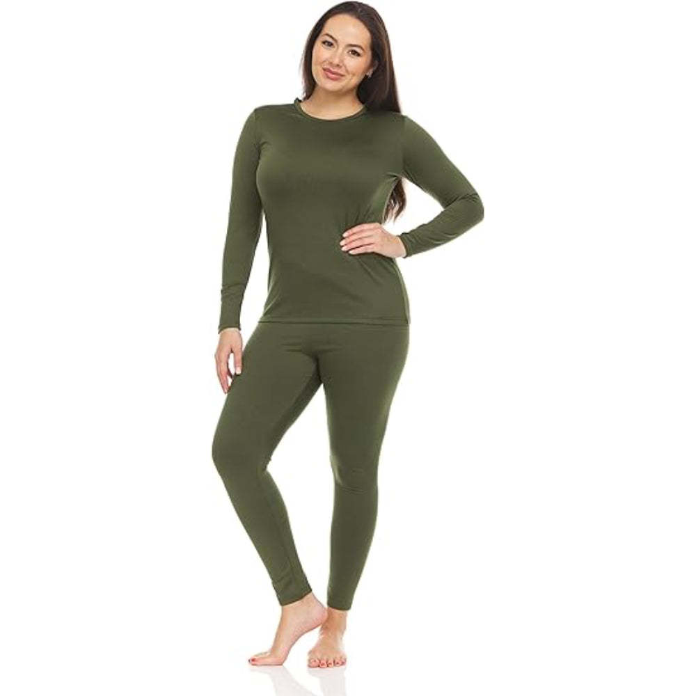 Long Sleeve Base Layer Set With Stretchable Leggings-Legletic