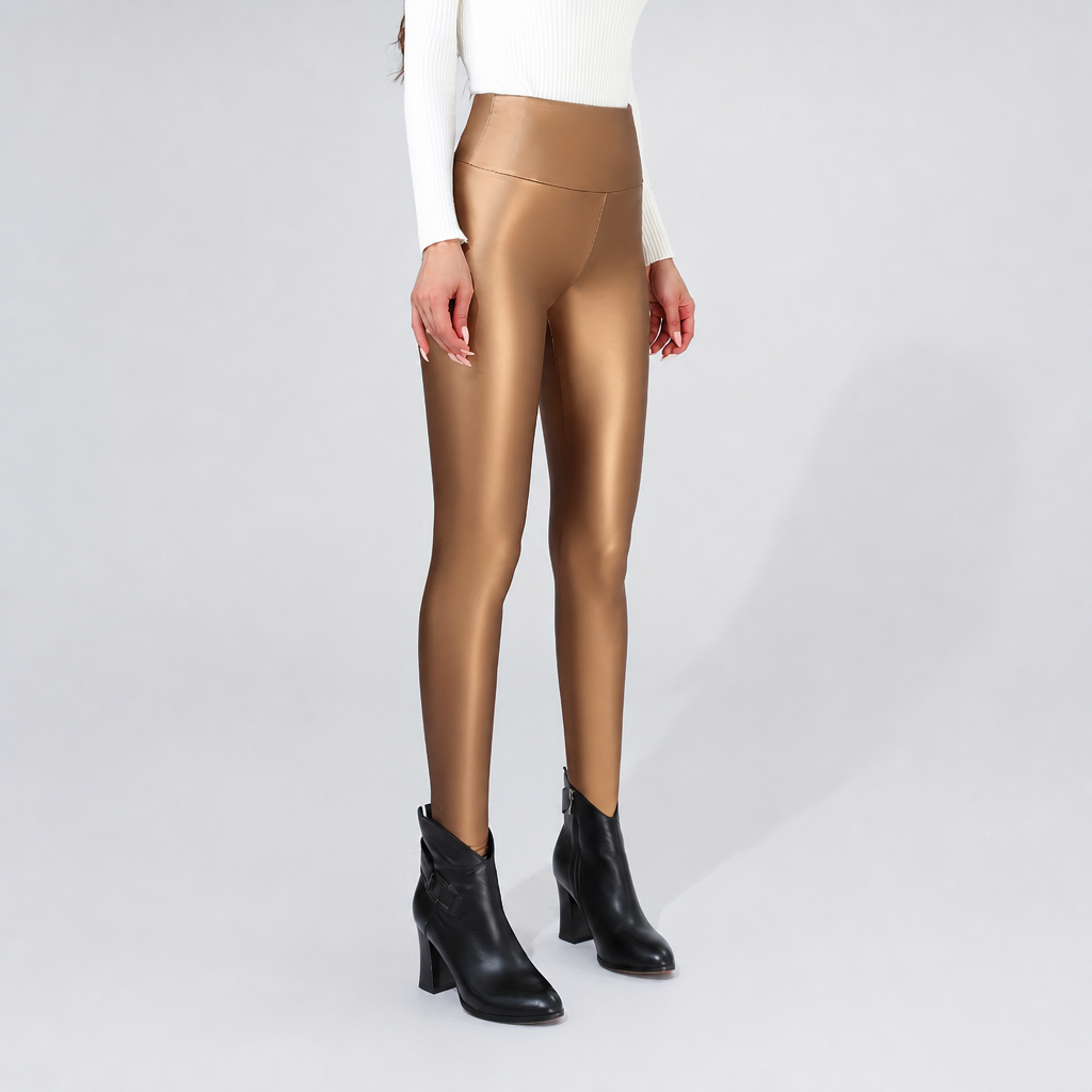 High Rise Skinny Length Pants for Women
