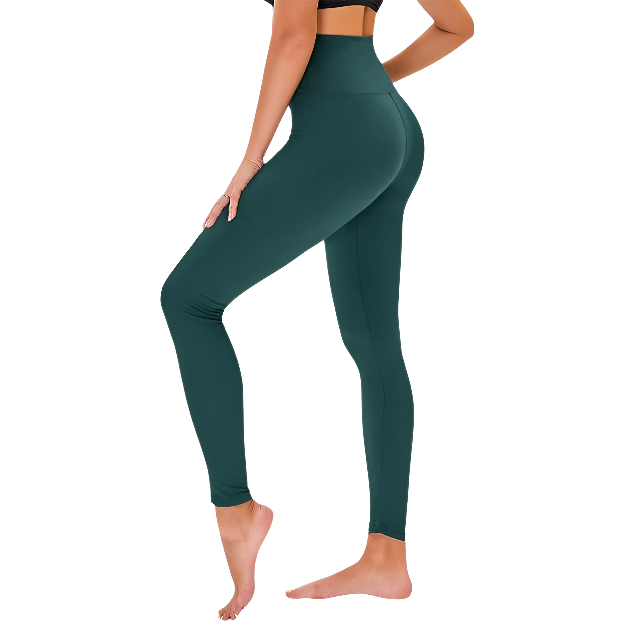 Stretchy Workout Leggings For Women With Pockets