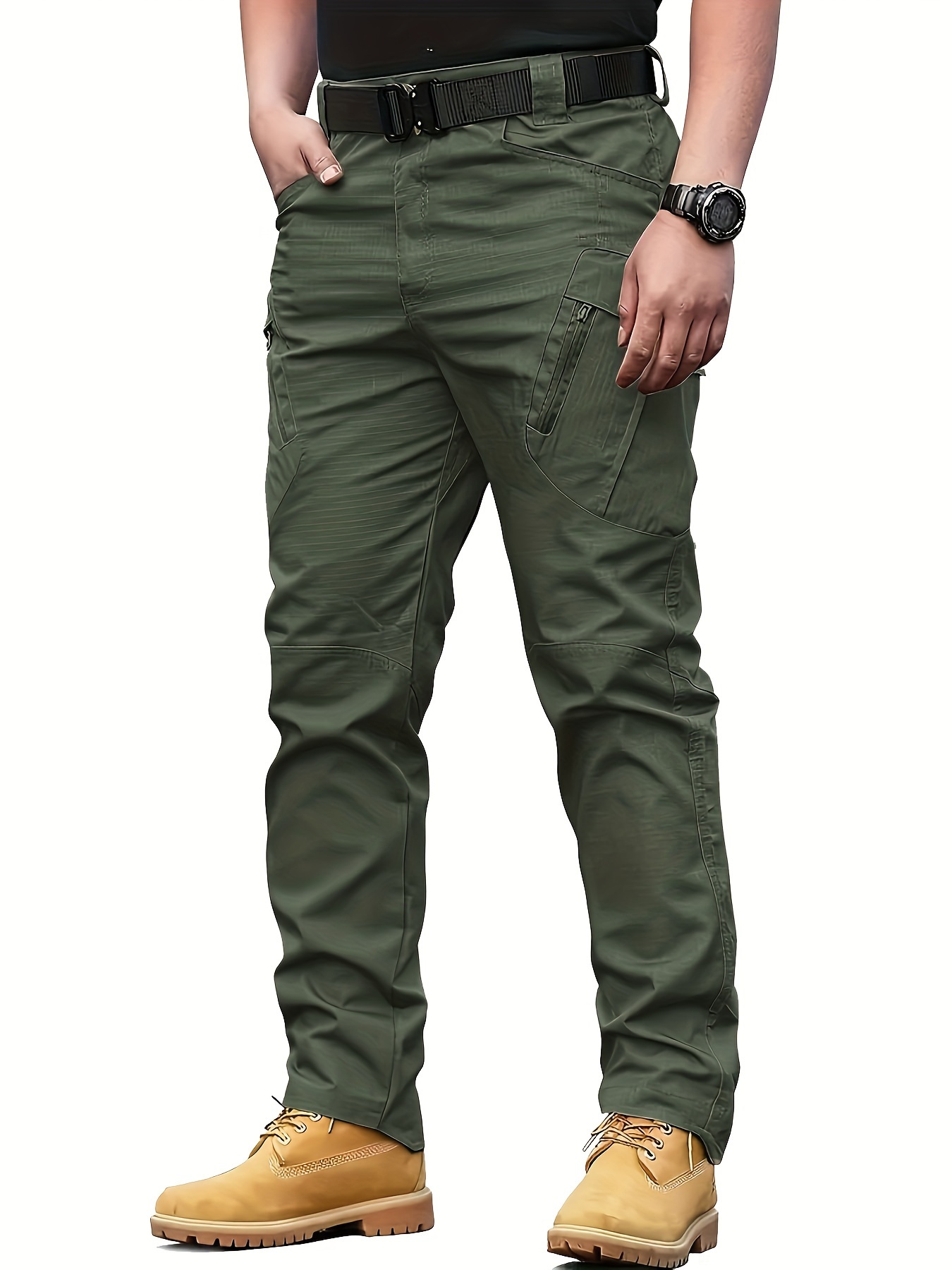 Casual Tactical Cargo Pants With Multi Pockets For Men