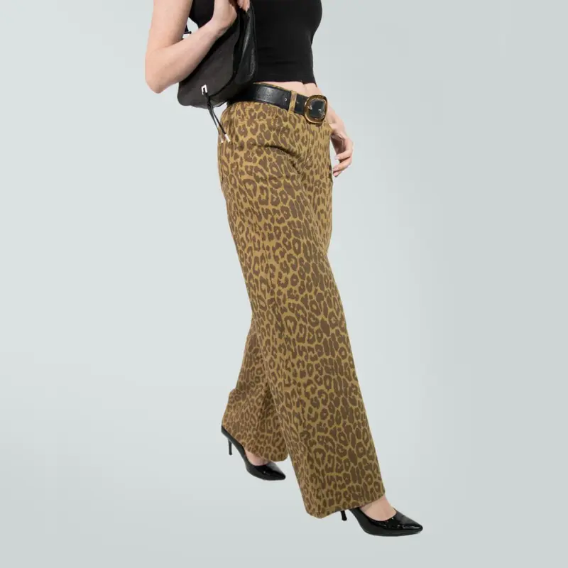 Stretch Wide Fit Denim Jeans For Everyday Style