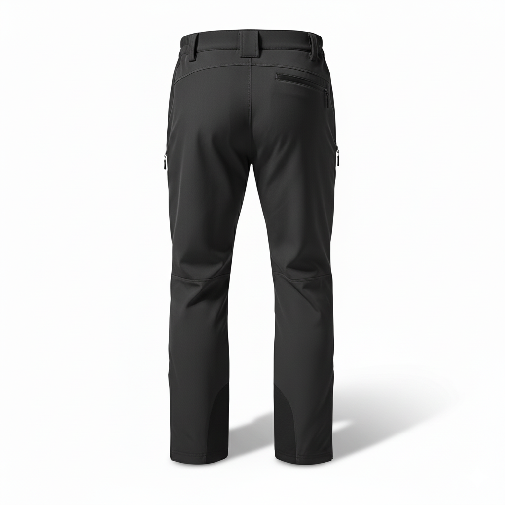 Men Fleece Lined Waterproof Snow Pants