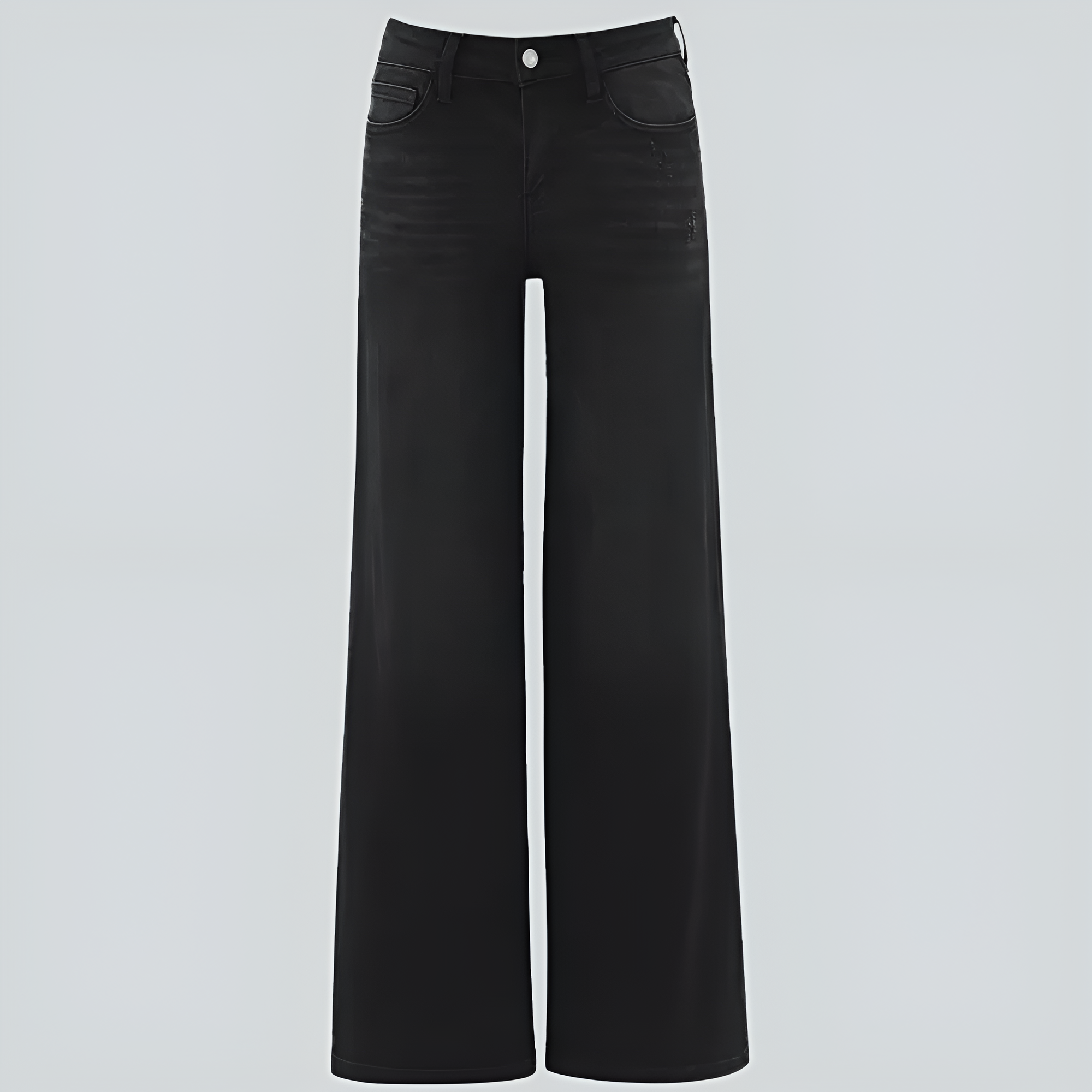 Loose Wide Fit Mid Rise Baggy Jeans For Women