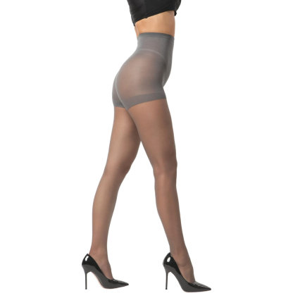 3 Pairs Of Sheer Tights With High Rise Control Top For Women