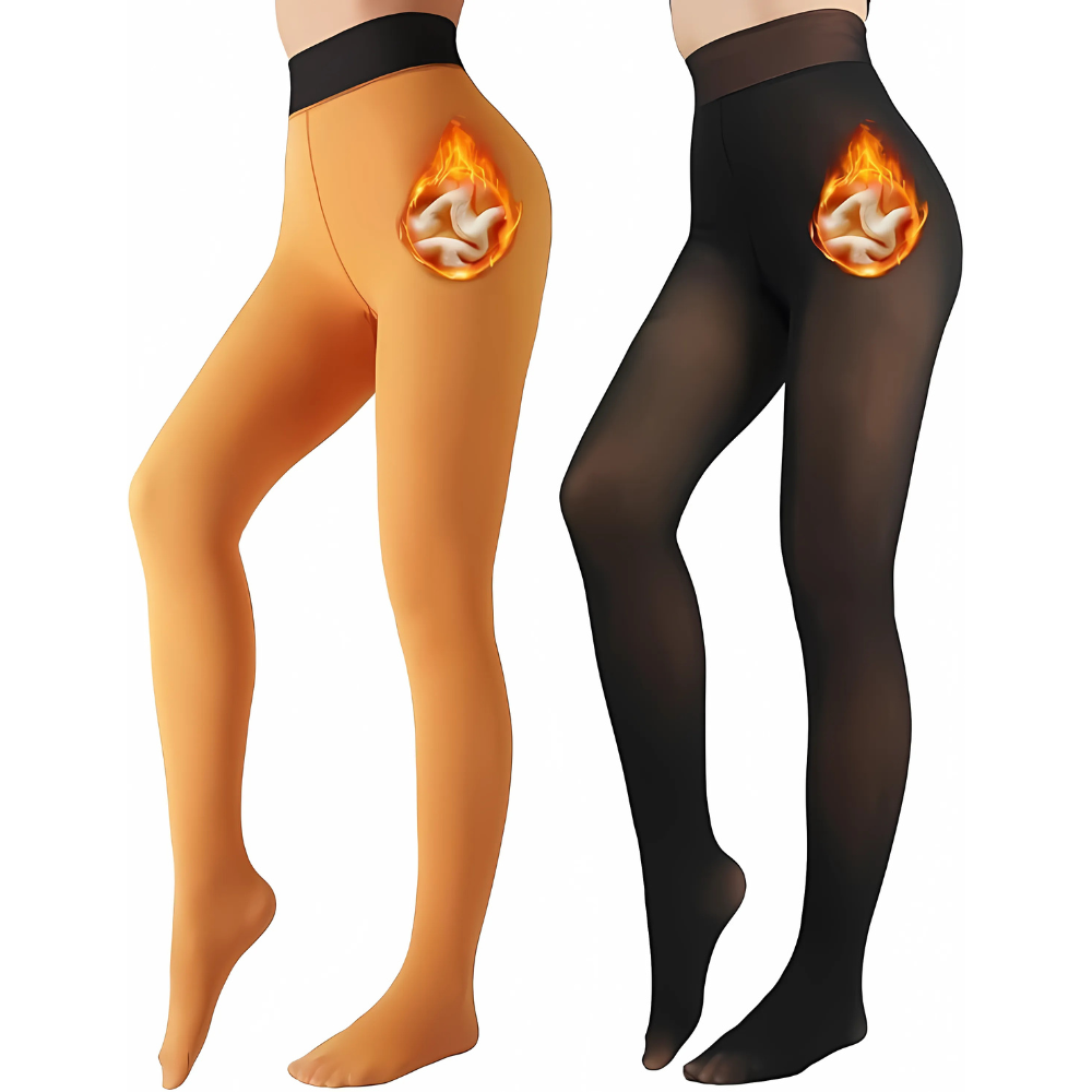 Fleece Lined Tights For Cold Weather-Legletic