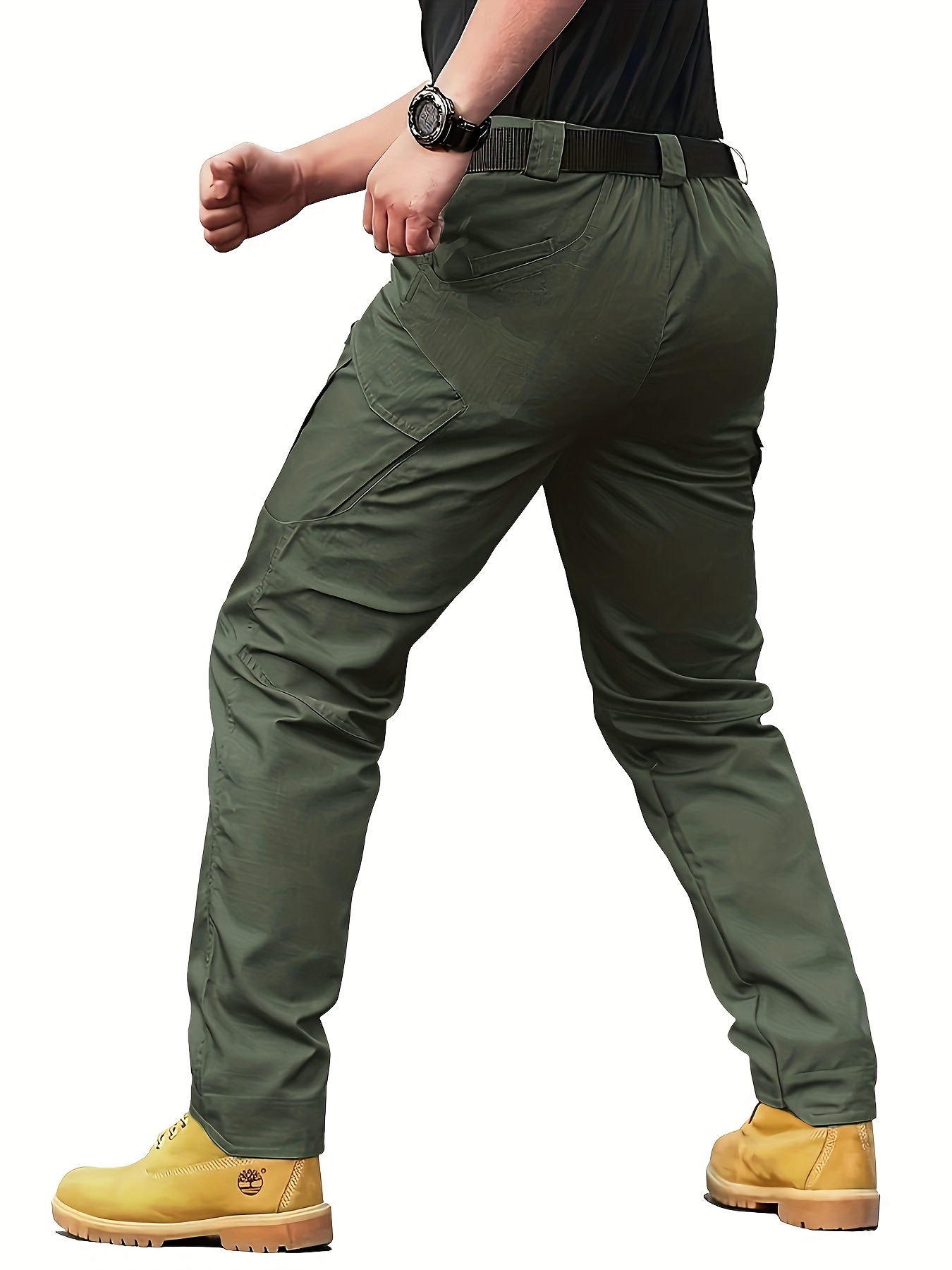 Casual Tactical Cargo Pants With Multi Pockets For Men