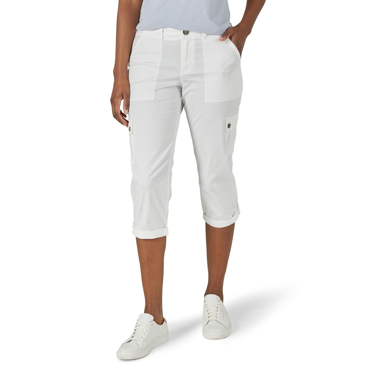 Comfy Cargo Capri Pants For Women