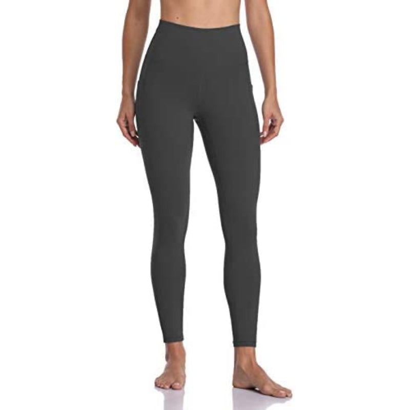 Stylish Print Women's High Waisted Yoga Pants Length Leggings With Pockets-Legletic