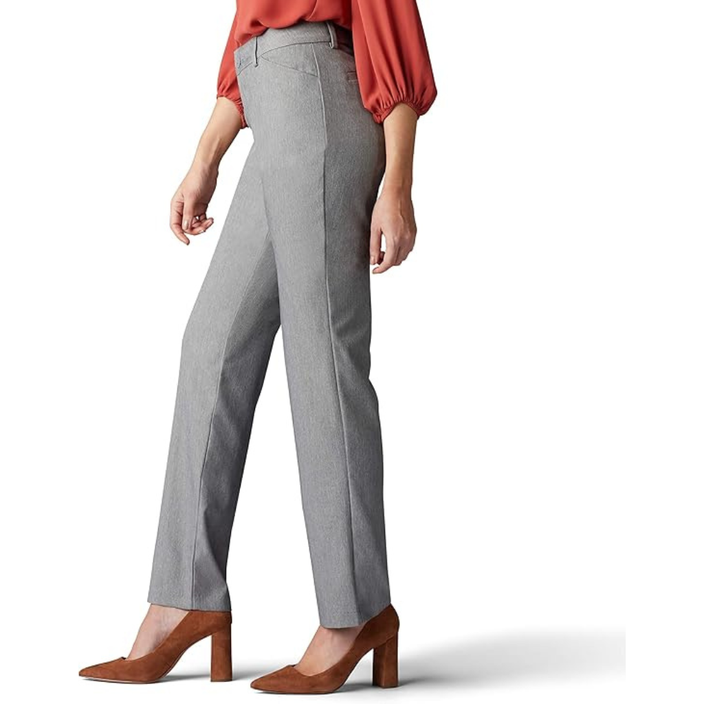 Stretch Twill Chino Fit Pants For Women
