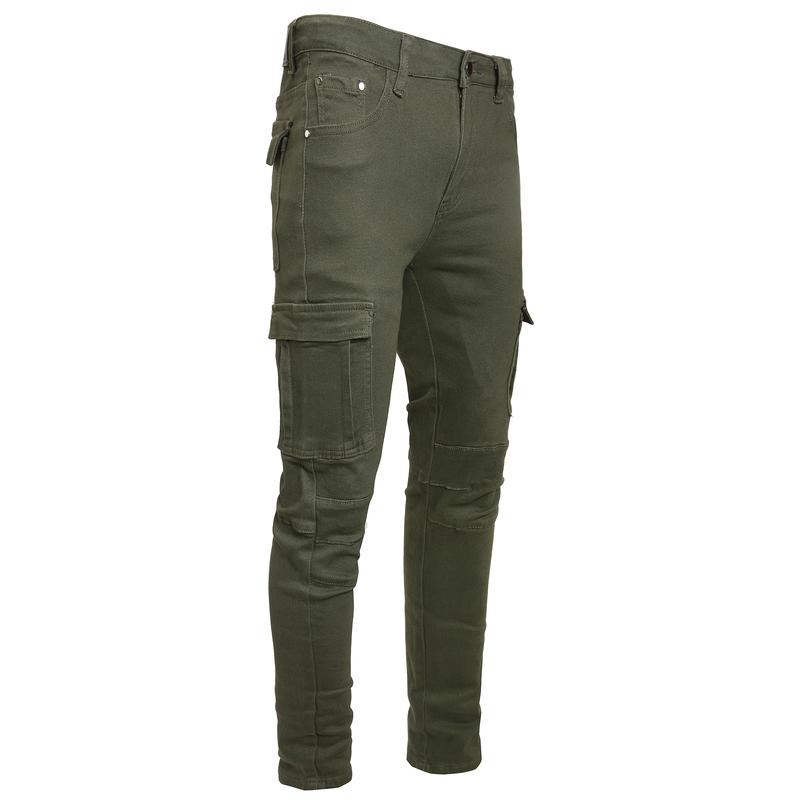 Casual Slim Cargo Fashion Streetwear Jeans For Men