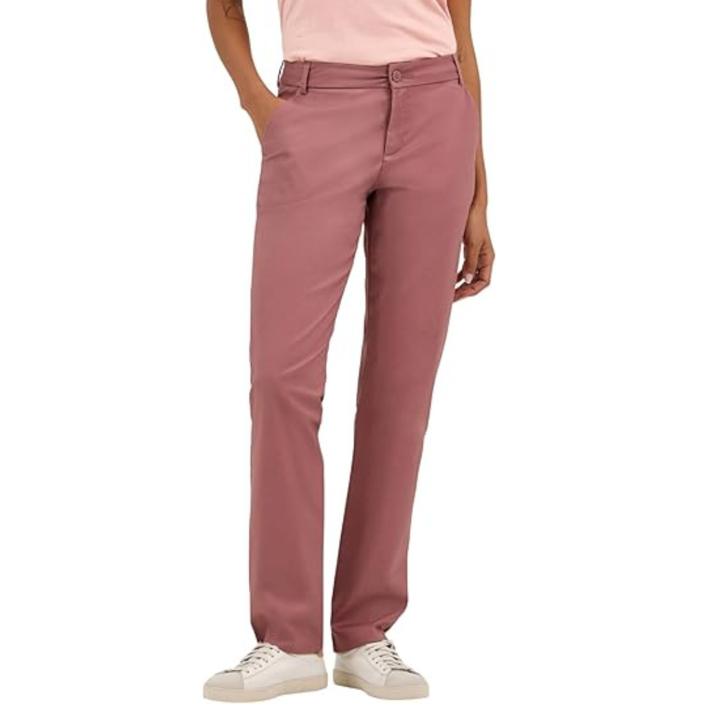 Stretch Twill Chino Fit Pants For Women