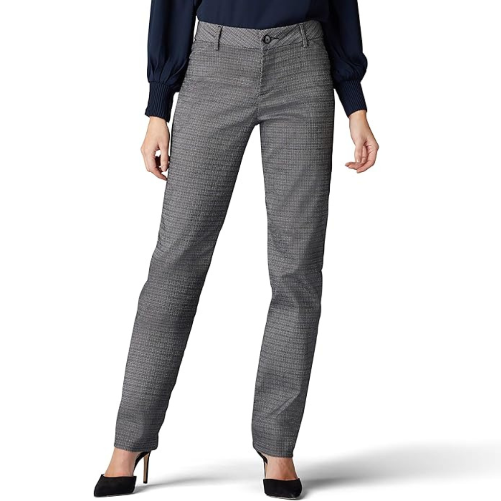 Stretch Twill Chino Fit Pants For Women