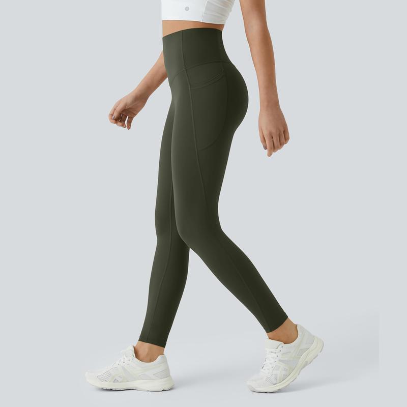 Casual Shaping Training Leggings With Pockets For Women