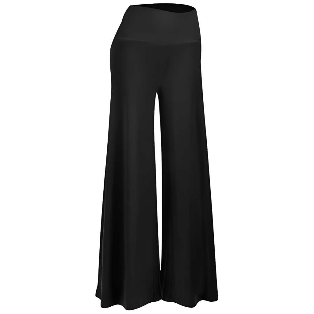 Casual Wide Flowy Loose Fit Pants For Women