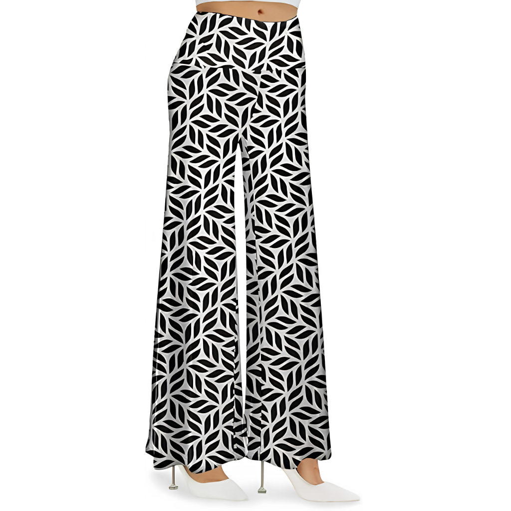 Casual Wide Flowy Loose Fit Pants For Women