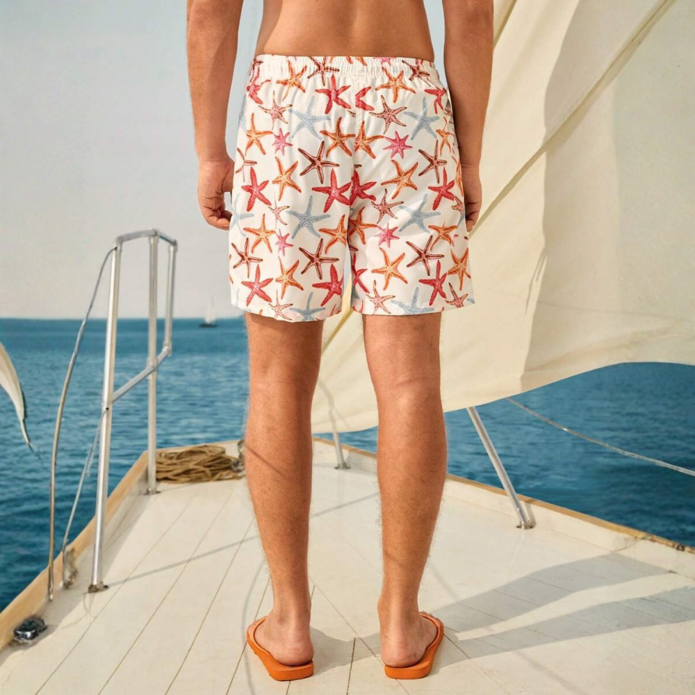 Printed Beachwear Vacation Matching Outfit Set