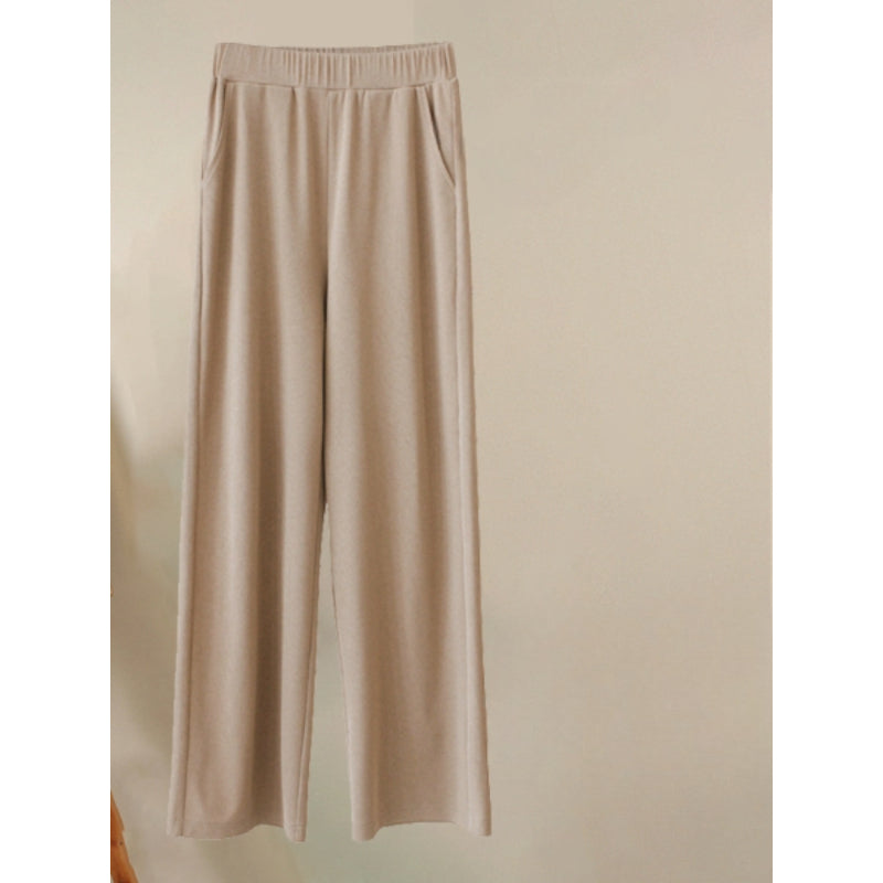 Women's Silk Ankle Length Summer Pants-Legletic