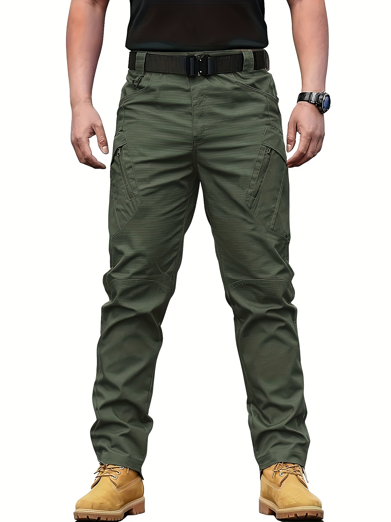 Casual Tactical Cargo Pants With Multi Pockets For Men