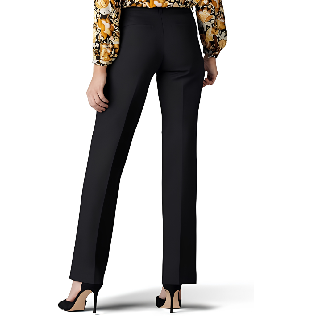 Comfort Fit Everyday Office Wear Casual Trouser Pants For Women