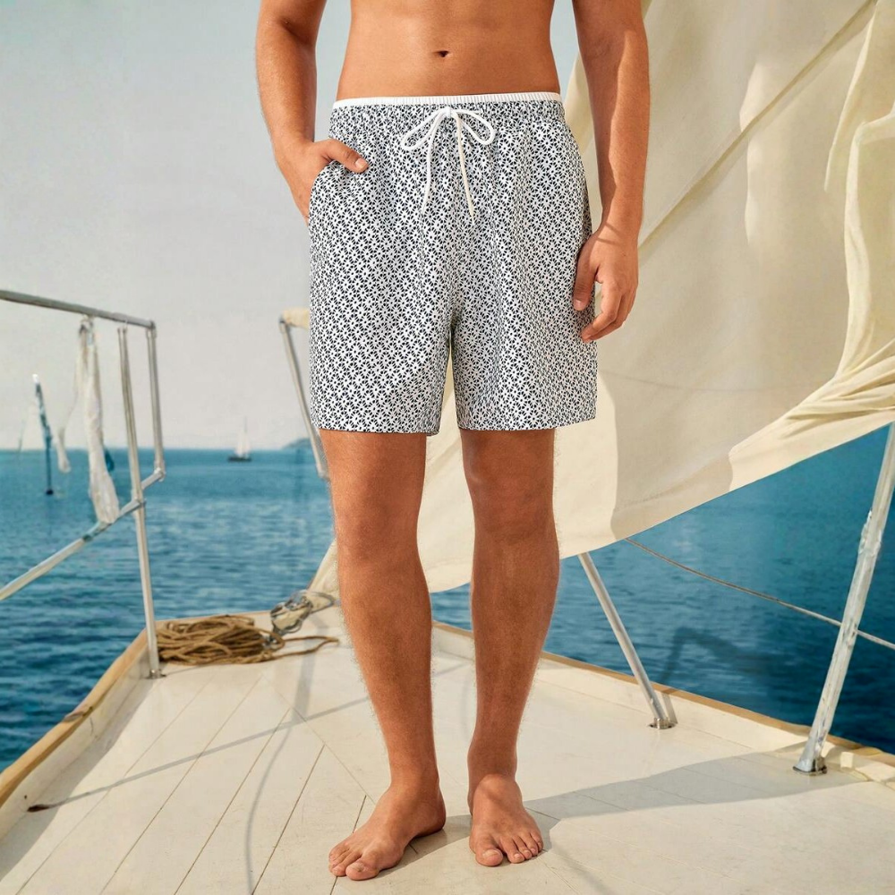 Printed Beachwear Vacation Matching Outfit Set