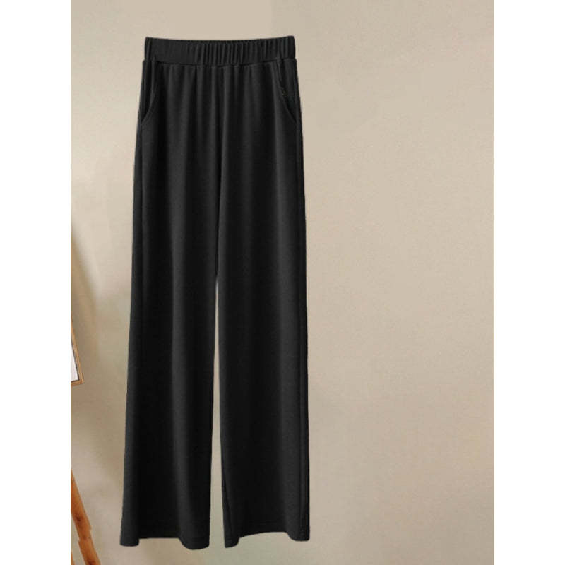 Women's Silk Ankle Length Summer Pants-Legletic
