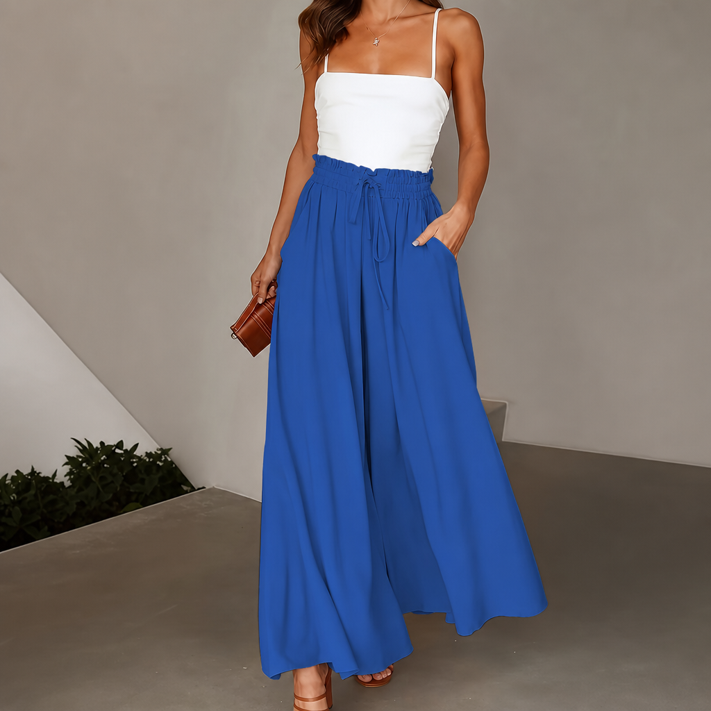 Wide Loose Spring Summer Fashion High Pants For Women