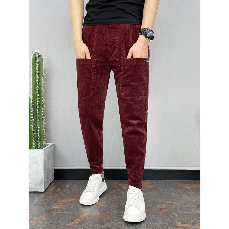 Men's High Stretch Multi-pocket Skinny Cargo Pants-Legletic