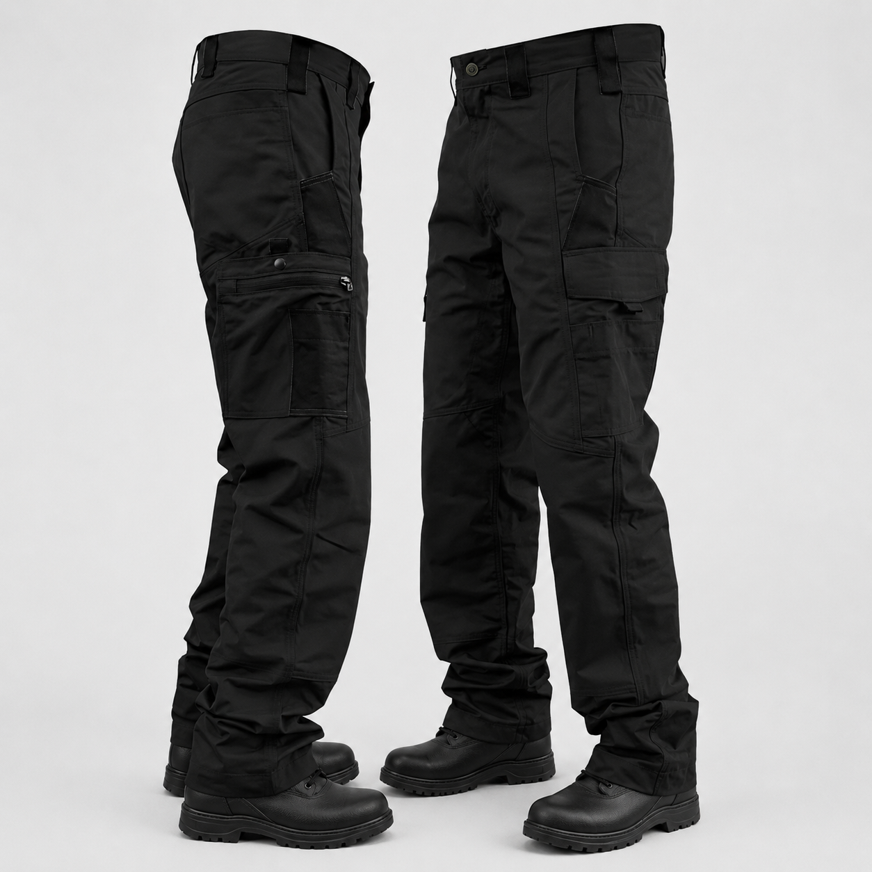 Solid Hiking Outdoor Work Tactical Seasonal Pants For Men