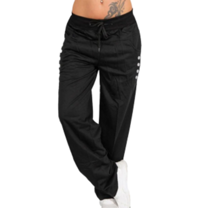 Casual High Waist Oversized Loose Leggings Sports Pants-Legletic