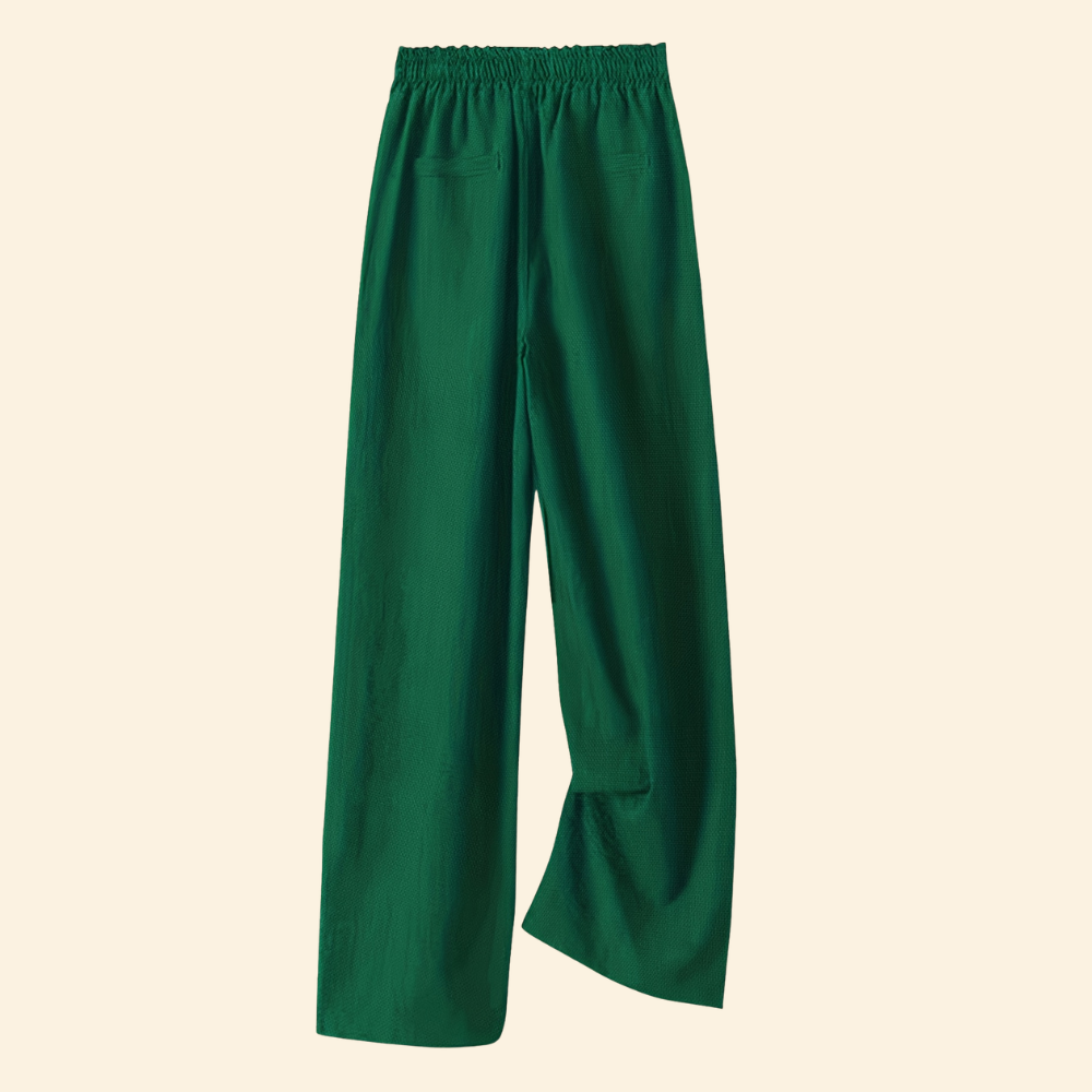 High Rise Wide Loose Drawstring Pants For Women