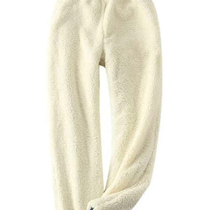 Women's Winter Fleece Sweatpants Running Active Thermal Sherpa Lined Jogger Pants With Candy Colors-Legletic