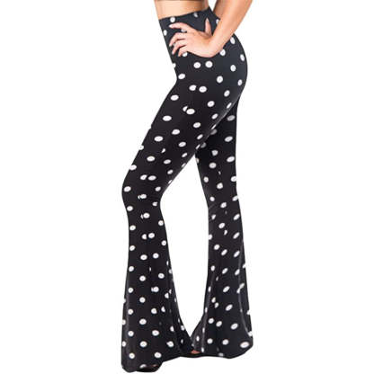 Palazzo Pant For Women-Buttery Soft High Waisted Flare Pant-Legging-Legletic