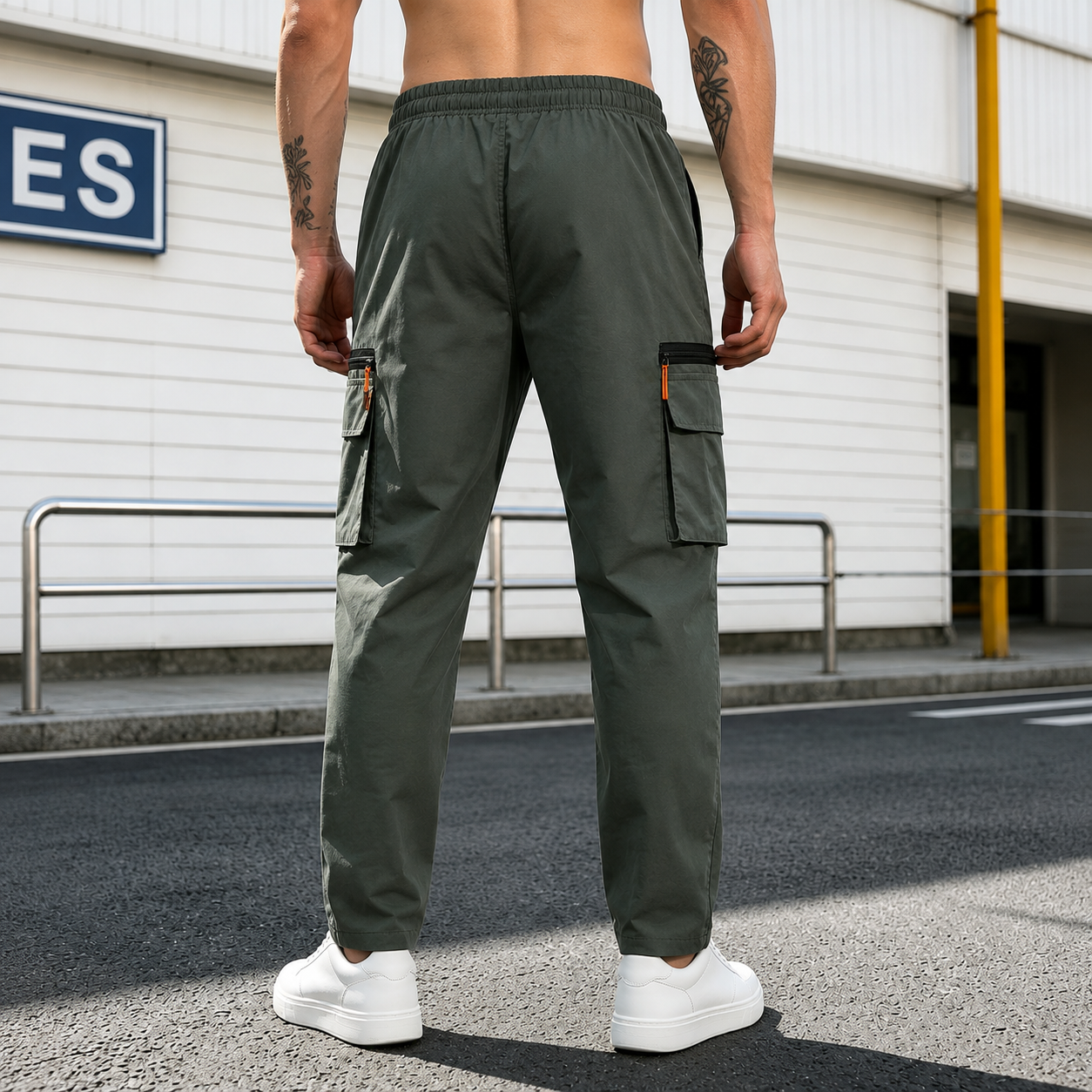 Casual Loose Outdoor Sports Work Pants For Men