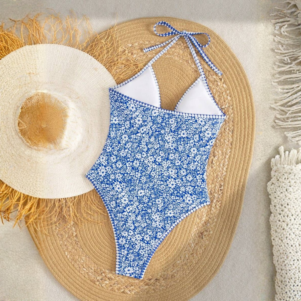 Printed Beachwear Vacation Matching Outfit Set