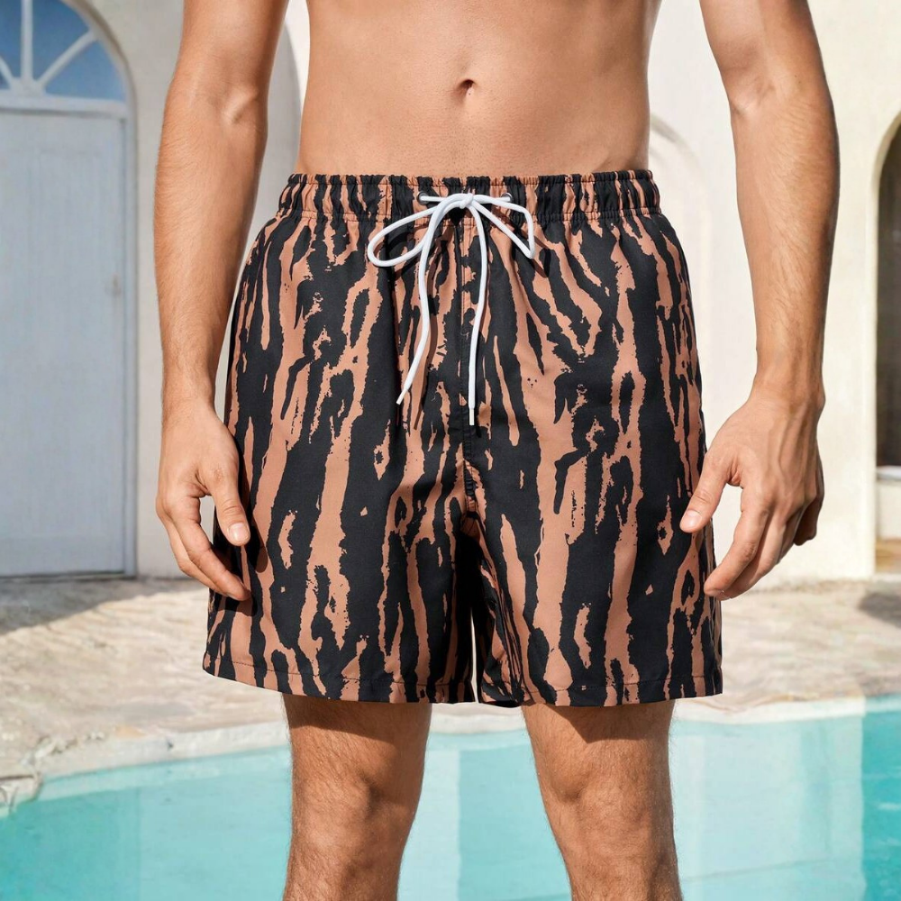 Printed Beachwear Vacation Matching Outfit Set