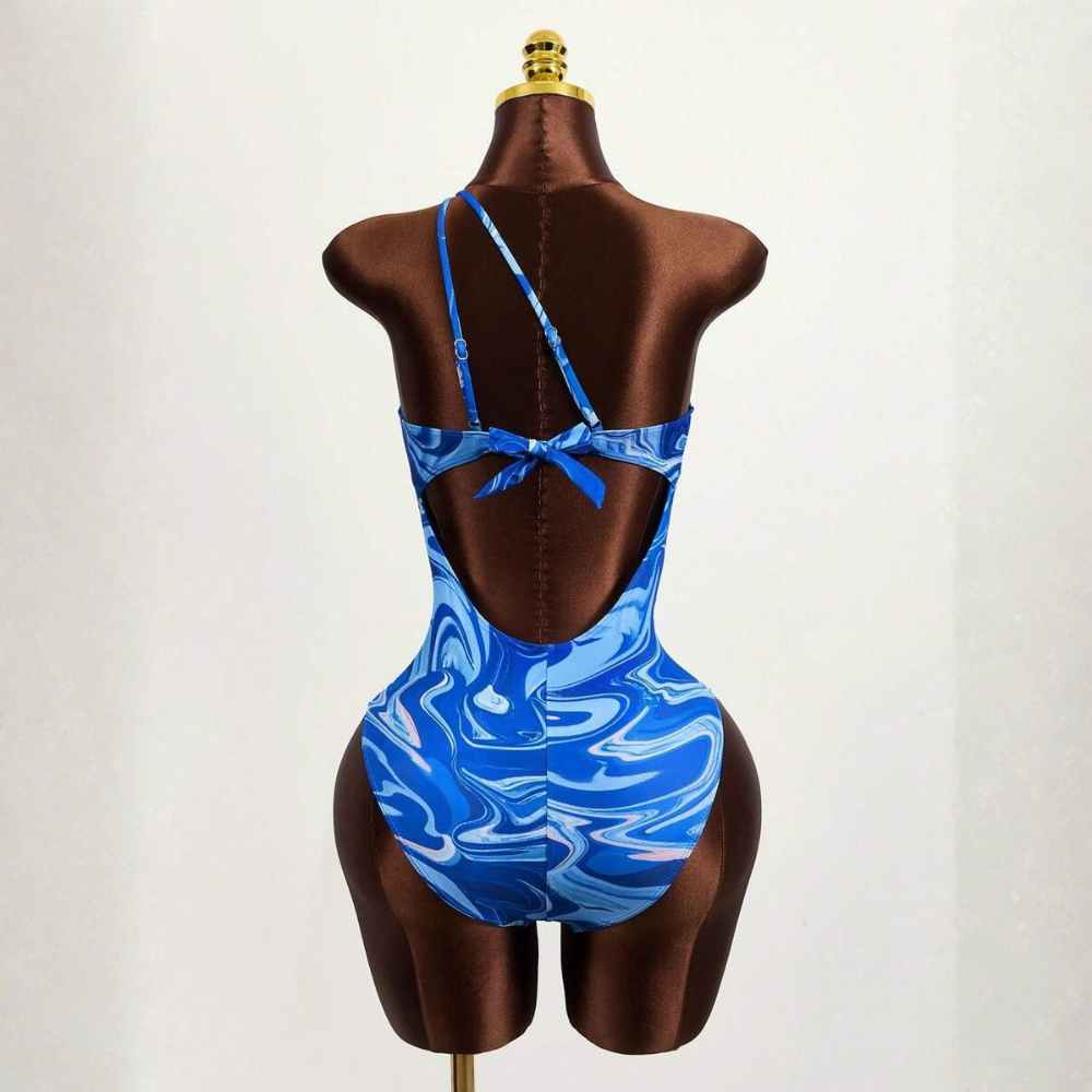 Printed Beachwear Vacation Matching Outfit Set