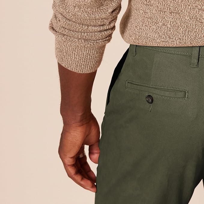 Slim Fit Casual Stretch Chino Pants