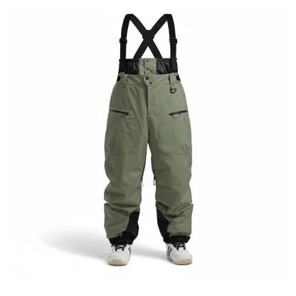 Men Women Baggy Ski Snowboard Insulated Waterproof And Windproof Warm Winter Pants