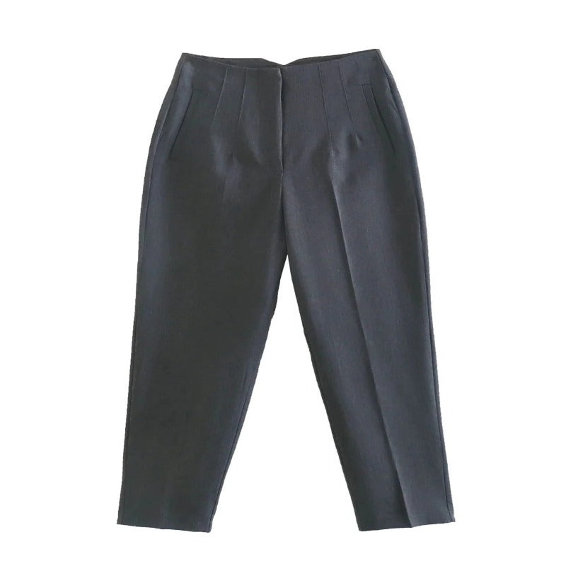 Fashion Office Wear Straight Pants-Legletic