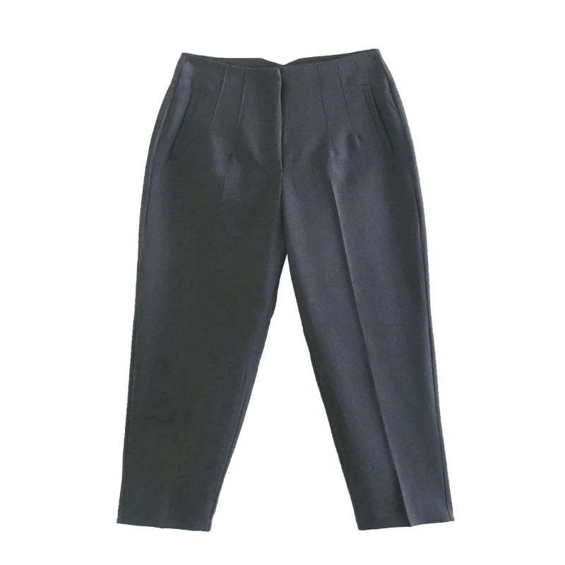 Fashion Office Wear Straight Pants-Legletic