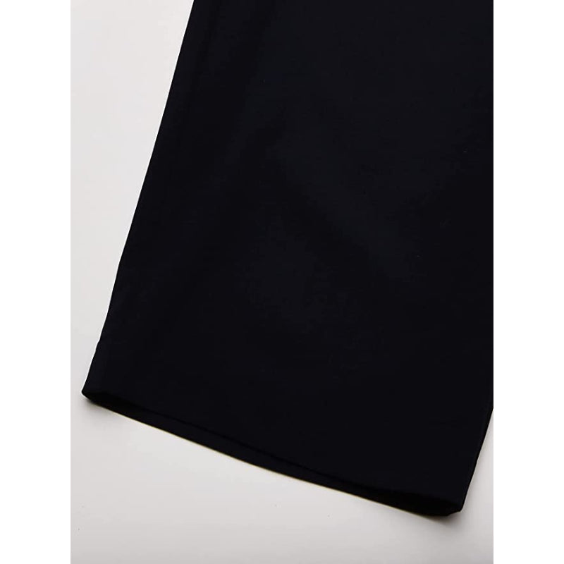 Women's Petite Flat-Front Straight-Leg Pant-Legletic