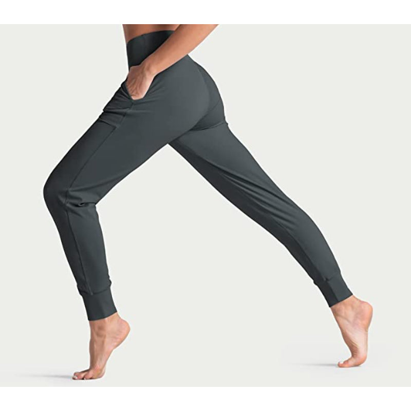 Joggers For Women High Waist Active Sweatpants Lightweight Tapered Lounge Yoga Athletic Pants With Pockets-Legletic