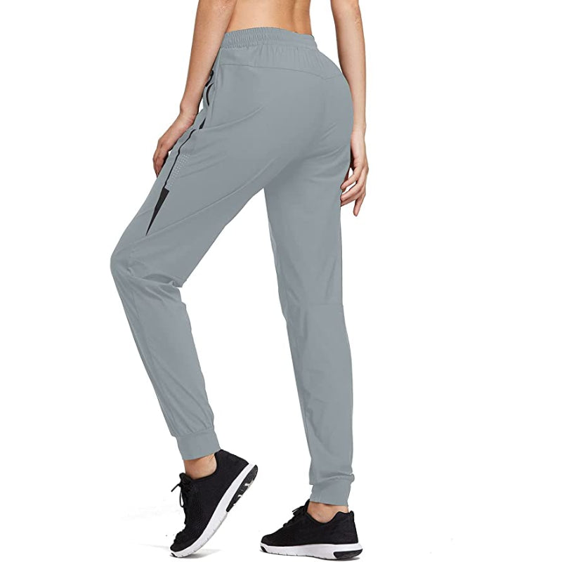 Joggers for Women Jogging Hiking Pants Scrubs Sweatpants Women Fall Clothing Zipper Pockets-Legletic